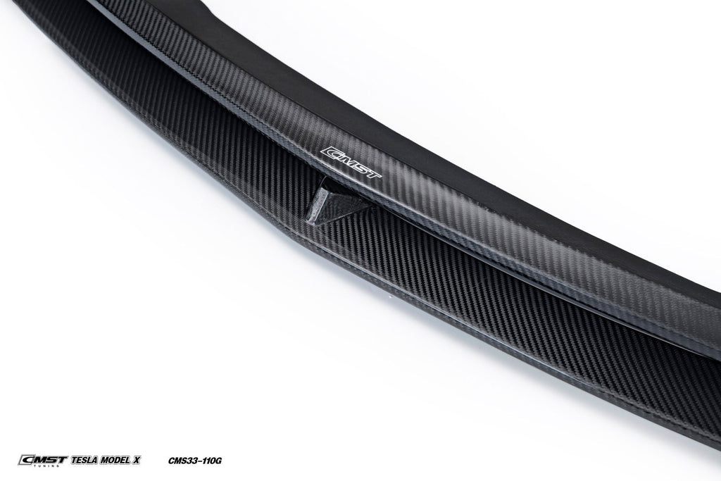 CMST Tuning Carbon Fiber Front Lip for Tesla Model X 2022-ON