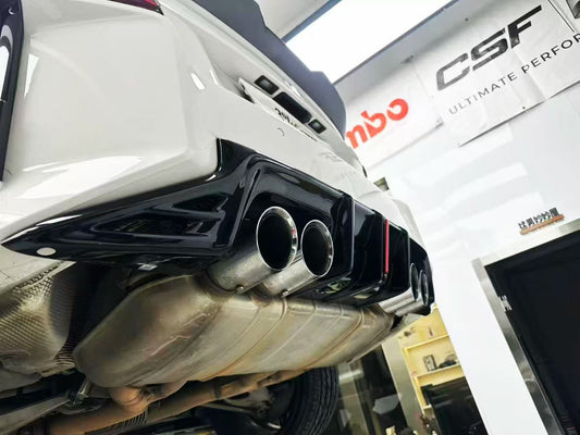 BMW M2C M2 G87 2023-ON with Aftermarket Parts - Rear Diffuser ABS from ArmorExtend