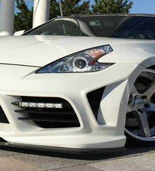 Nissan 370Z Sport Touring Base Fairlady Z Z34 Pre-Facelift 2009 2010 2011 & 370Z Sport Touring Base Fairlady Z Z34 Facelift 2012 2013 2014 2015 2016 2017 2018 2019 2020 & Nismo V1 2009 2010 2011 & Nismo V2 2012 2013 2014 2015 2016 2017 2018 2019 2020 with Aftermarket Parts - Front Bumper Intake Carbon Fiber / FRP from EPR USA