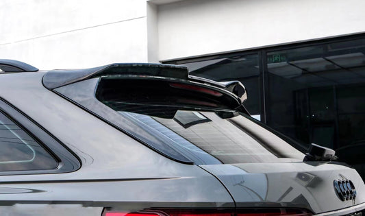 Audi A6 Allroad C8 2020-ON with Aftermarket Parts - V1 Style Rear Roof Spoiler Pre-preg Carbon Fiber from Karbel Carbon