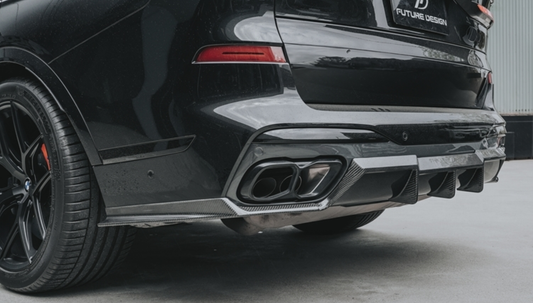 Future Design FD Carbon Fiber REAR DIFFUSER for BMW X7 G07 2020-2022