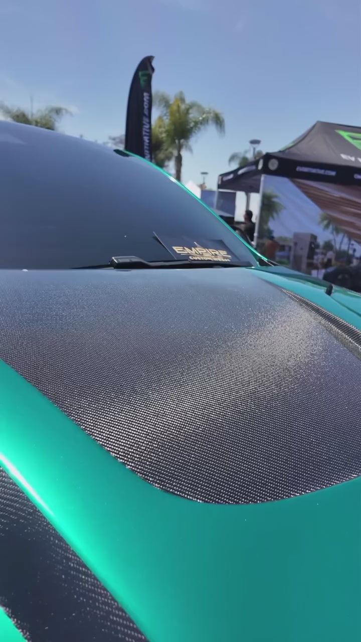 Tesla Model Y Performance AWD Long Range RWD Standard 2020 2021 2022 2023 2024 with Aftermarket Parts - Front Fenders Pre-preg Carbon Fiber / FRP from CMST Tuning