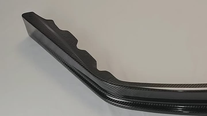 Nissan R32 Skyline GTR 1989 1990 1991 1992 1993 1994 with Aftermarket Parts - RB Style Front Lip Carbon Fiber / FRP from EPR USA