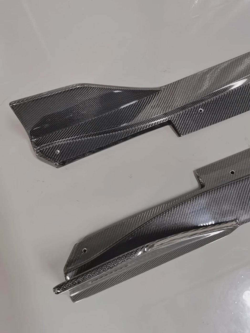 Toyota GR86 ZN8 2022 2023 2024 with Aftermarket Parts - TMS Style Side Skirts Carbon Fiber / FRP from EPR USA