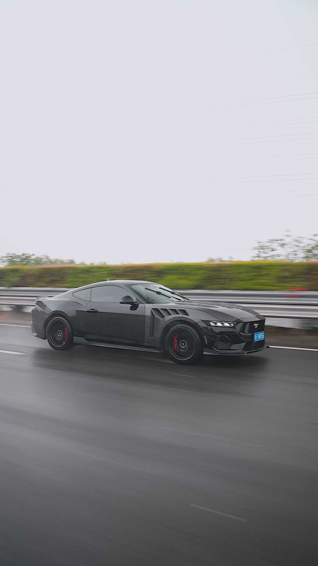 Ford Mustang S650 GT 2024-ON with Aftermarket Parts - Front Canards Carbon Fiber / FRP from CMST Tuning