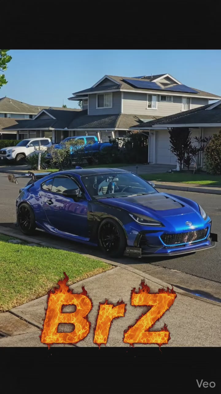 Subaru BRZ ZD8 & Toyota GR86 ZN8 2022 2023 2024 with Aftermarket Parts - Front Fenders Pre-preg Carbon Fiber from CMST Tuning