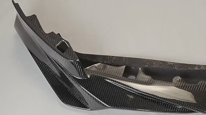 Nissan GTR R35 EBA 2017 2018 2019 2020 2021 2022 2023 with Aftermarket Parts - OEM Style Front Lip Carbon Fiber / FRP from EPR USA