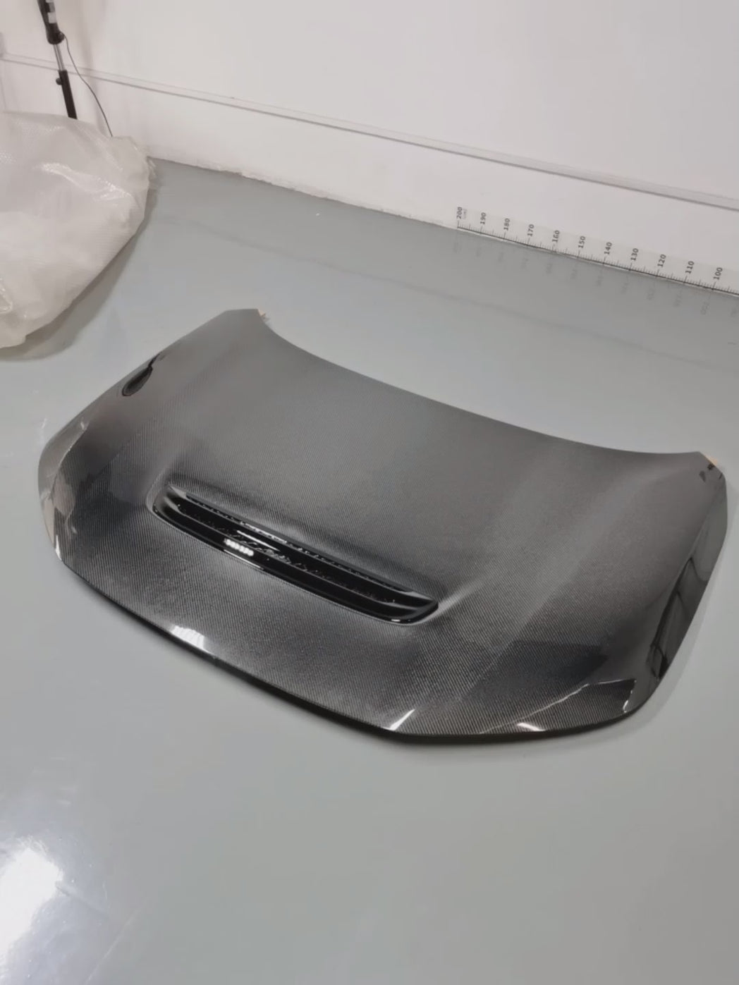 Honda Civic Type-R FL5 2023 2024 with Aftermarket Parts - Hood Bonnet Carbon Fiber / FRP from EPR USA