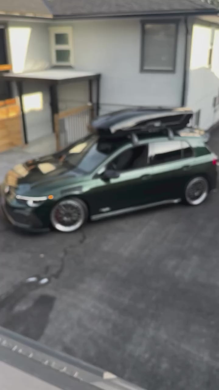 Volkswagen Golf GTI / R-Line / R MK8 MK8.5 2022 2023 2024 with Aftermarket Parts - Front Fenders Pre-preg Carbon Fiber / FRP from CMST Tuning