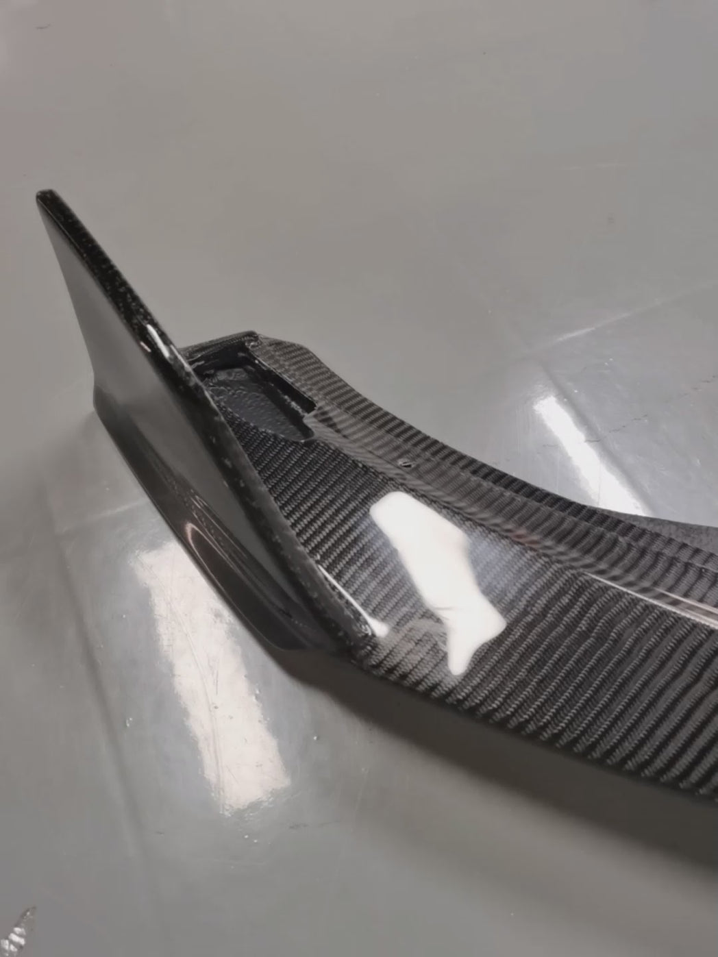 Toyota GR86 ZN8 2022 2023 2024 with Aftermarket Parts - TMS Style Front Lip Carbon Fiber / FRP from EPR USA