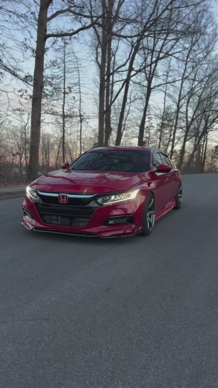 Honda Accord 10th 10.5th Gen 2018-2022 with Aftermarket Parts - Side Skirts PP from Yofer USA