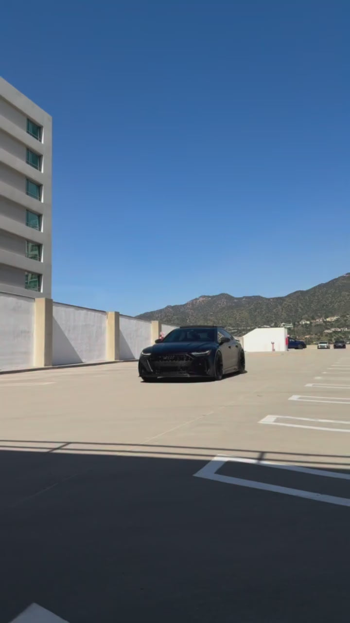 Audi RS7 C7 2014 2015 2016 2017 2018 with Aftermarket Parts - Rear Wing Spoiler Carbon Fiber / FRP from Future Design