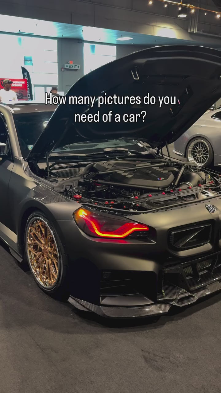 BMW M2 G87 2023-ON & 2 Series M240 230 G42 2022-ON with Aftermarket Parts - MP Style Rear Wing Carbon Fiber/FRP from ArmorExtend