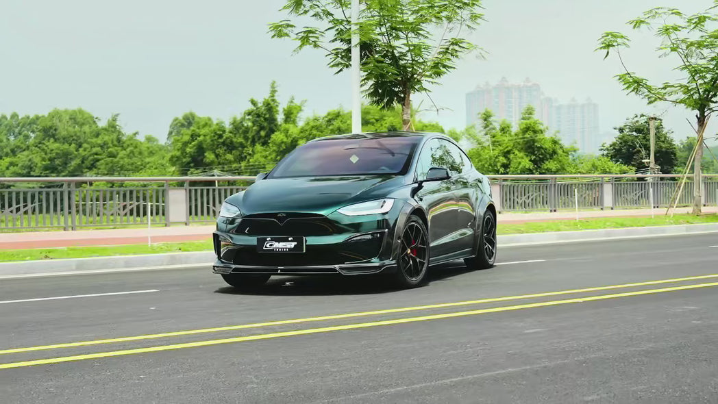 CMST Tuning Carbon Fiber Rear Diffuser for Tesla Model X 2022-ON