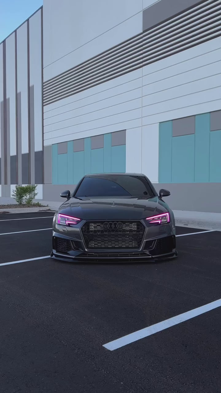 Audi RS4 S4 A4 (all models) B9 / B9.5 2017-ON with Aftermarket Parts - Hood Pre-preg Carbon Fiber from Karbel Carbon