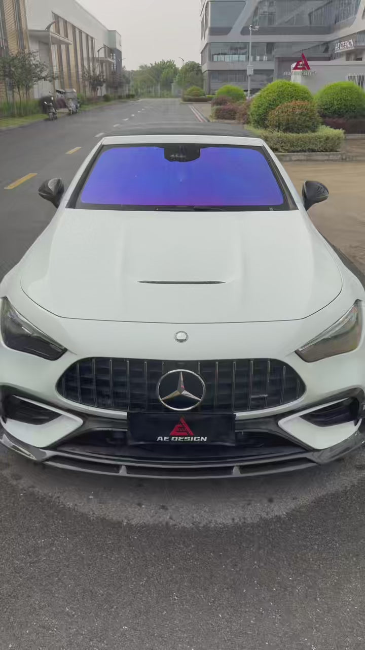 Mercedes Benz CLE-Class AMG CLE 53 C236 A236 2024-ON with Aftermarket Parts - AE Style Front Canards Dry Pre-preg Carbon Fiber from ArmorExtend