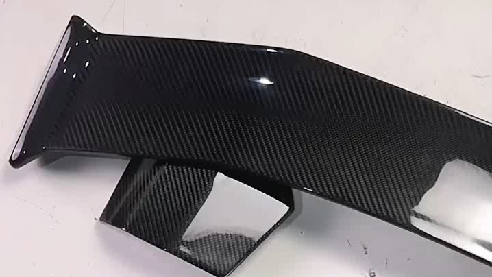 Honda Civic 10th Gen FK7 2017 2018 2019 2020 2021 with Aftermarket Parts - SP Style Roof Spoiler Carbon Fiber / FRP from EPR USA