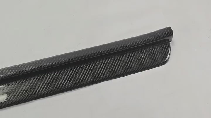 Nissan R33 Skyline GTST Series 1 1993 1994 1995 1996 & R33 Skyline GTST Series 2 1997 1998 with Aftermarket Parts - Door Plate Carbon Fiber from EPR USA