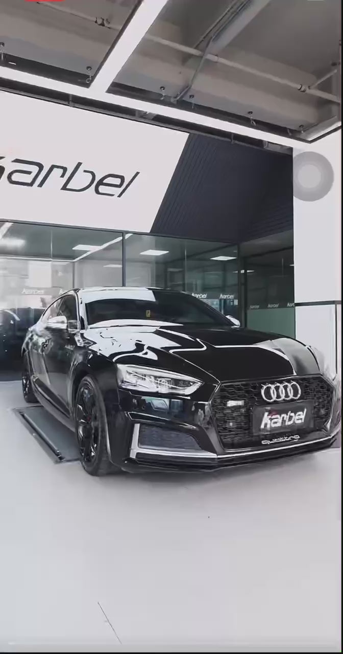 Audi RS5 S5 A5 B9 B9.5 2017-ON with Aftermarket Parts - Hood Pre-preg Carbon Fiber from Karbel Carbon