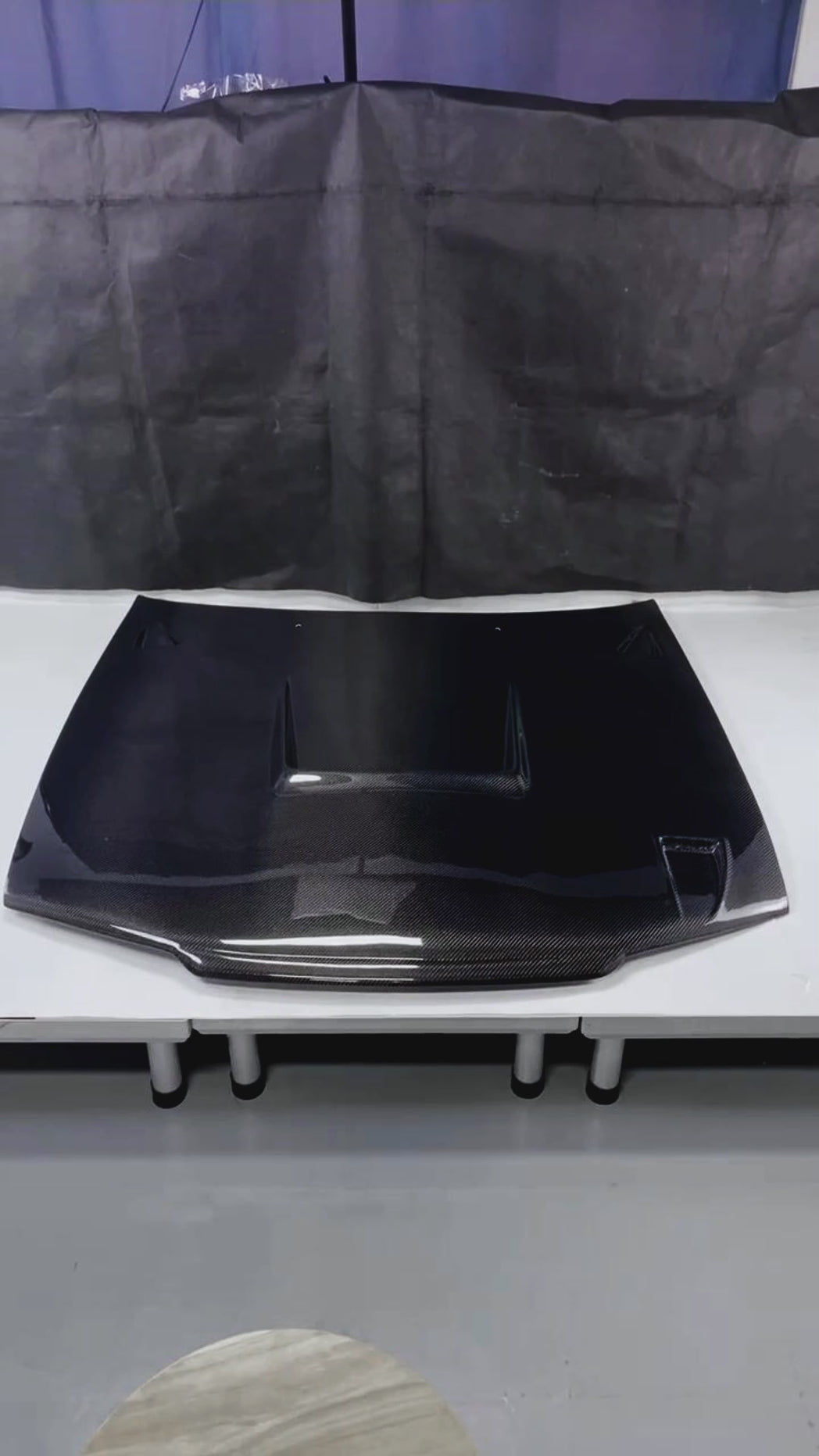 Nissan R32 Skyline GTR 1989 1990 1991 1992 1993 1994 with Aftermarket Parts - EPA Hood Carbon Fiber / FRP from EPR USA