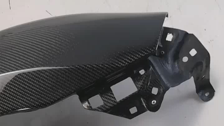 Honda Civic Type-R FK8 2017 2018 2019 2020 2021 with Aftermarket Parts - EPA Front Fender Carbon Fiber / FRP from EPR USA