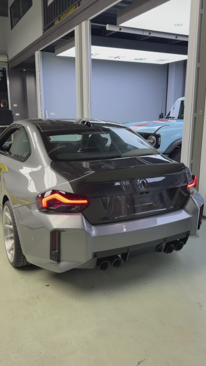 BMW M2/C G87 2023-ON & 2 Series 230i M240i G42 2022-ON with Aftermarket Parts - ART Carbon Fiber Rear Trunk Lid from ArmorExtend