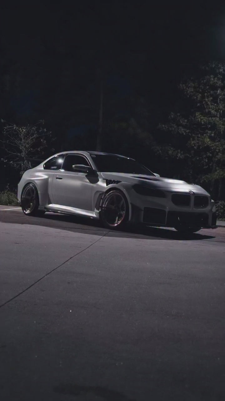 BMW M2 / M2C G87 2023-ON with Aftermarket Parts - Side Skirts Pre-preg Carbon Fiber from Karbel Carbon