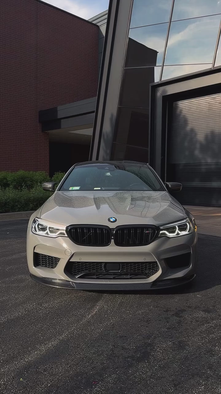 Future Design BMW M5 F90 2017-ON FRONT LIP SPLITTER Carbon Fiber
