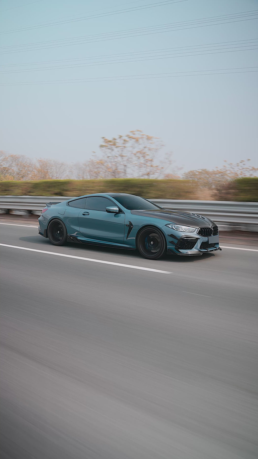 BMW M8 M8C F92 2019-ON with Aftermarket Parts - Rear Spoiler Dry Pre-preg Carbon Fiber / FRP from CMST Tuning