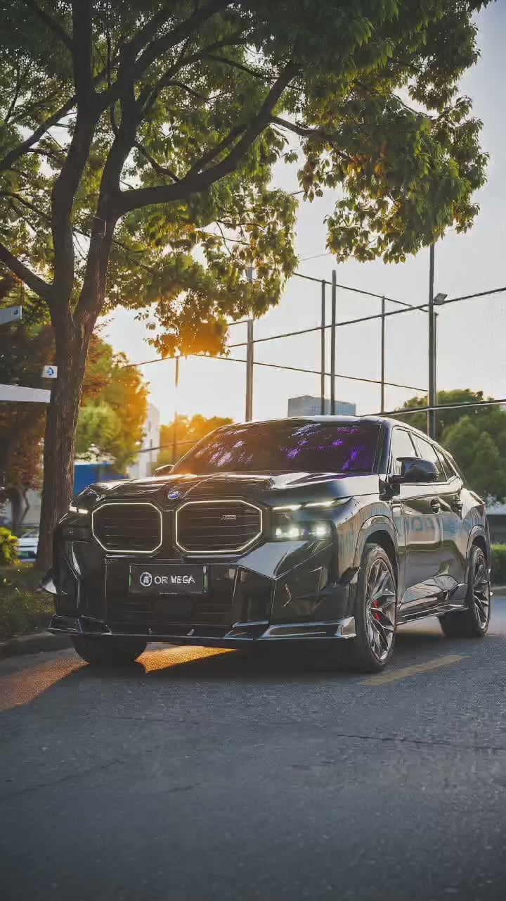 BMW XM / XM Label Red G09 2023-ON with Aftermarket Parts - AE Side Skirts Pre-preg Carbon Fiber from ArmorExtend