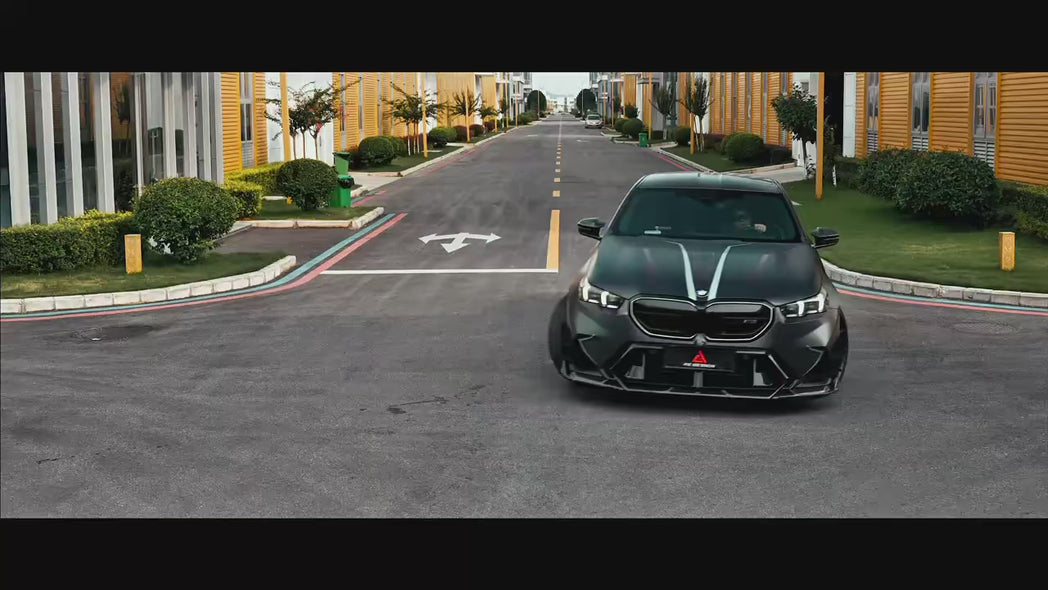 BMW M5C M5 G90 2024-ON with Aftermarket Parts - Rear Diffuser & Canards Pre-preg Carbon Fiber from ArmorExtend