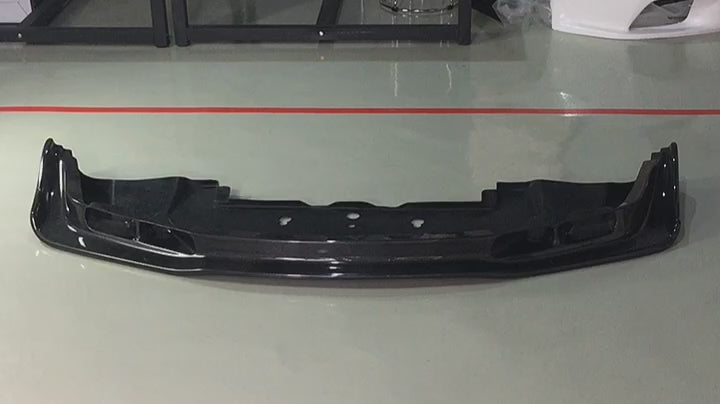 Nissan R34 GTR Base 1999 2000 2001 2002 2003 2004 with Aftermarket Parts - AS Style Front Lip with Undertray Carbon Fiber / FRP from EPR USA