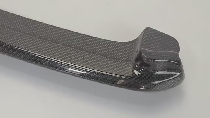 Nissan R34 GTT ER34 1999 2000 2001 2002 2003 2004 with Aftermarket Parts - Front Hood Attachment ESB Style Carbon Fiber / FRP from EPR USA