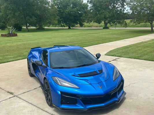Aero Republic ZR1 Style Hood Bonnet for Chevrolet Corvette C8 2020-ON Carbon Fiber / FRP