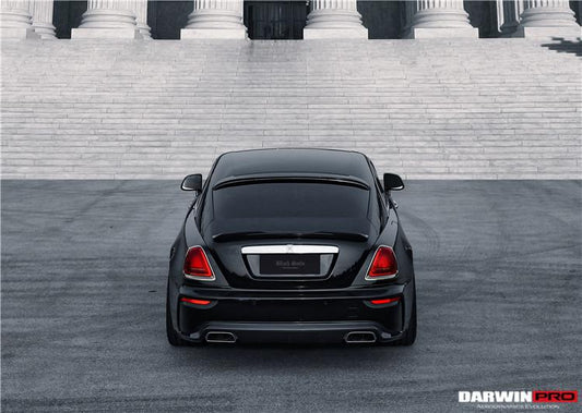 DarwinPRO 2016-2020 Rolls-Royce Wraith/Dawn BKSS Style Partial Carbon Fiber Rear Bumper