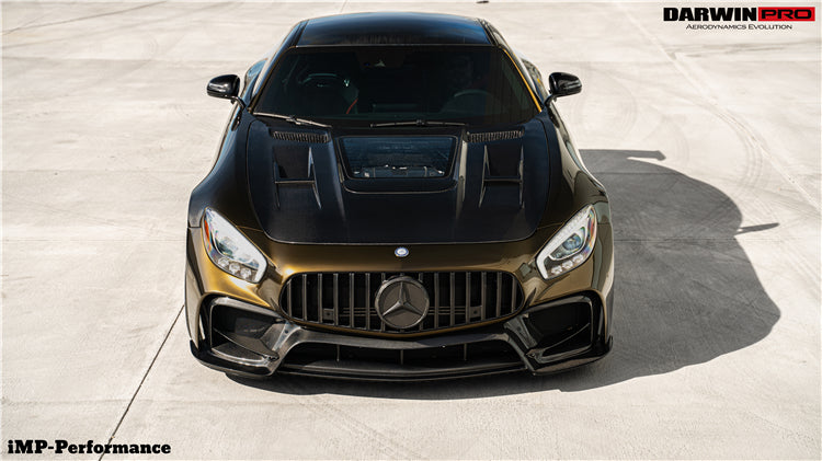 IMP-Performance Carbon Fiber Transparent Hood for Mercedes Benz AMG GT & GTS