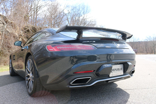 Mercedes AMG GT GTS Aero Republic GTR Style Wing Upgrade