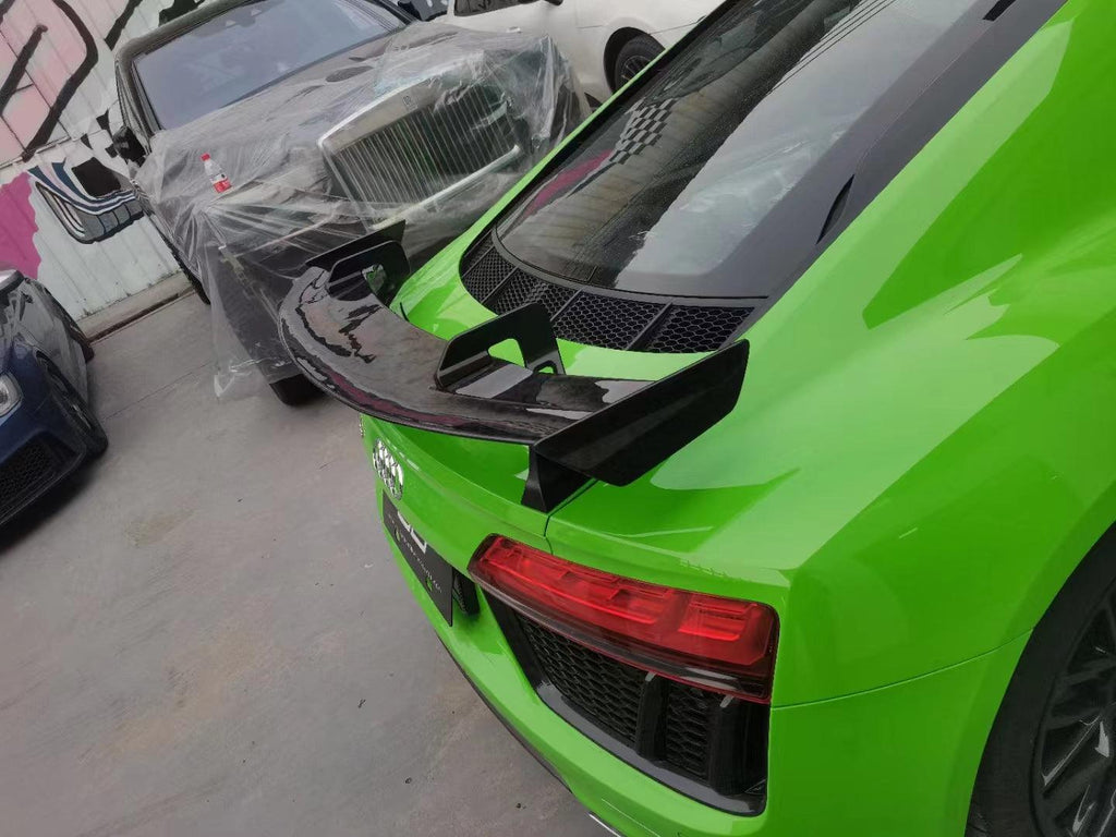 Aero Republic Pre-preg Carbon Fiber Rear Spoiler Wing P Style for Audi ...