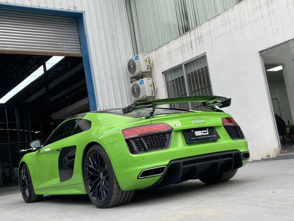 Aero Republic Pre-preg Carbon Fiber Rear Spoiler Wing P Style for Audi ...