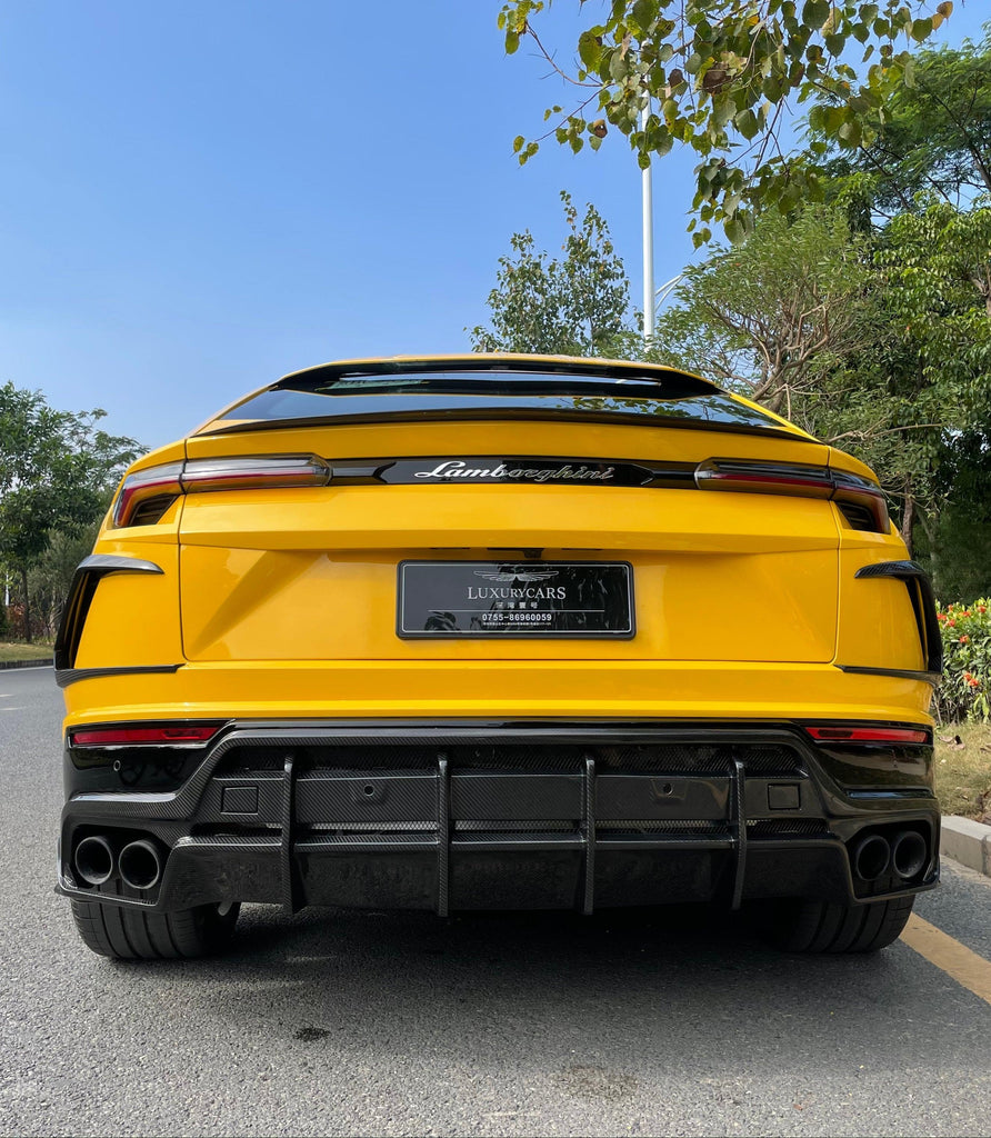 Lamborghini Urus - Aero Republic TC Style Carbon Fiber Rear Diffuser ...