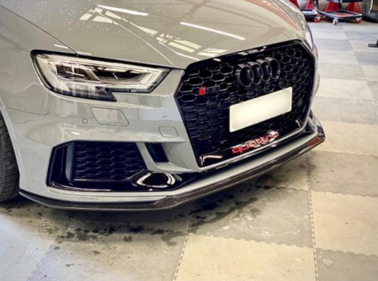 Audi RS3 8V Carbon Fiber Front Splitter