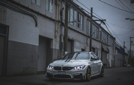 MAD Style BMW F30 F32 M3 M4 GT Carbon Fiber Canards
