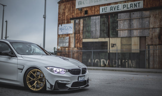 MAD Style BMW F30 F32 M3 M4 GT Carbon Fiber Canards