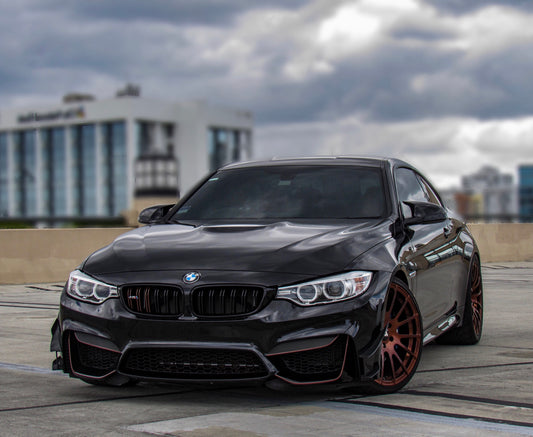 MAD Style BMW F30 F32 M3 M4 GT Carbon Fiber Canards