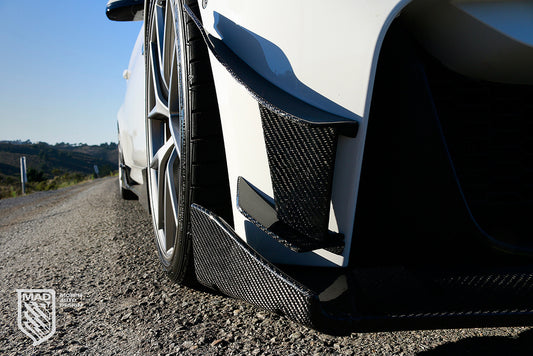 MAD Style BMW F30 F32 M3 M4 GT Carbon Fiber Canards