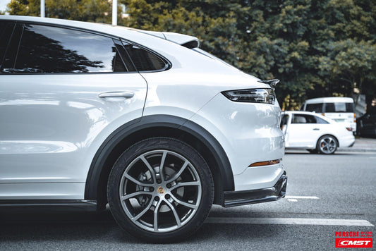 Porsche Cayenne 9Y0 9Y0.1 Base/S/Turbo/Turbo S 2019-2023 & Cayenne 9Y3 9Y3.1 Base/S/Turbo/Turbo S 2019-2023 with Aftermarket Parts - Carbon Fiber & FRP Rear Diffuser from CMST Tuning