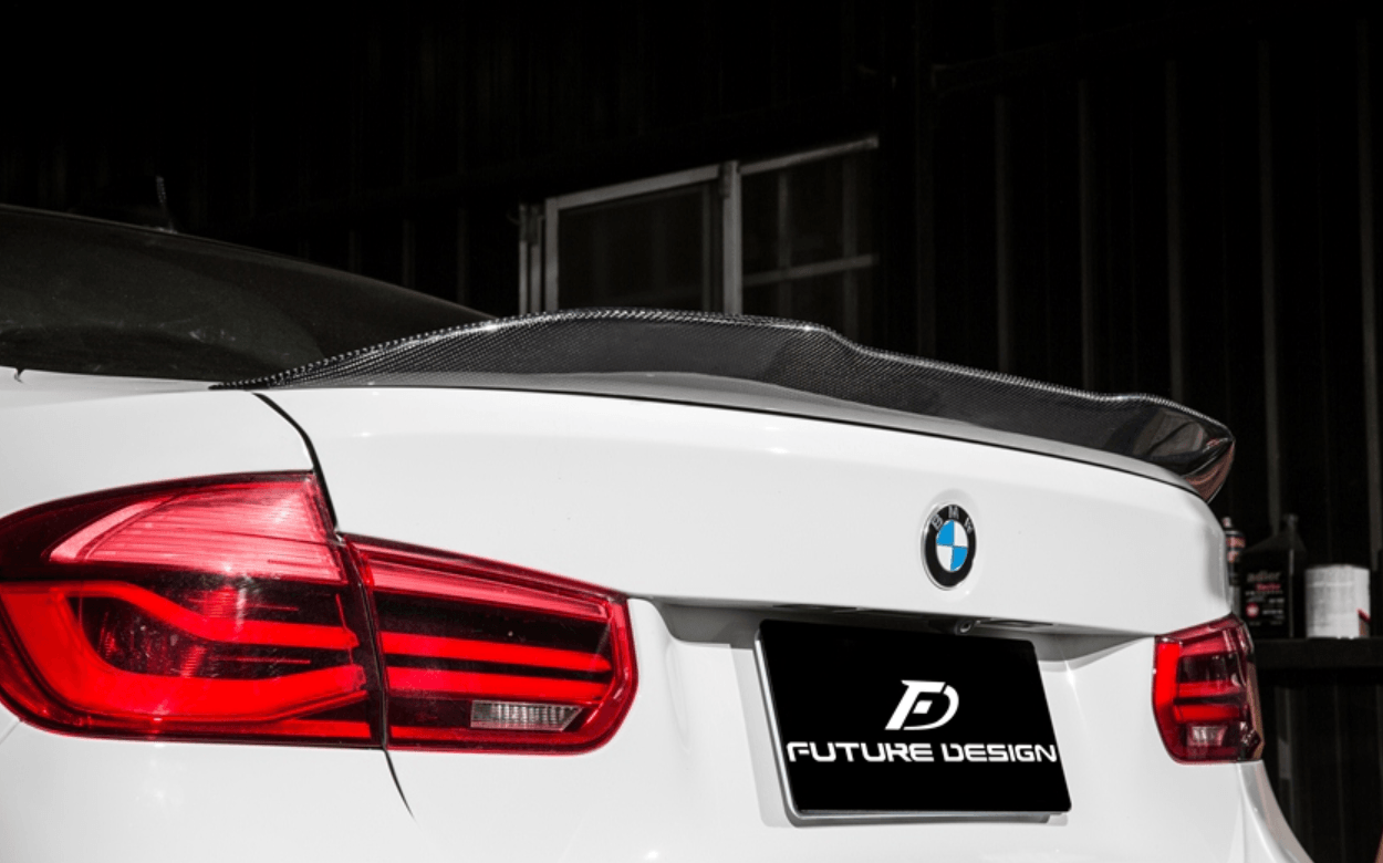 Future Design Carbon PSM Carbon Fiber for Rear Spoiler BMW F80 M3 ...