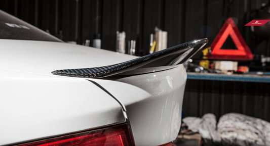 Future Design Carbon Aftermarket Parts - Carbon Fiber Rear Spoiler PSM Style for BMW F80 F30  -performance speedshop