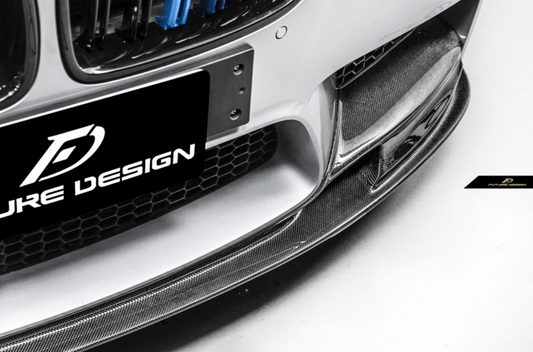 Future Design Carbon Fiber Front Lip 3D Style for BMW M5 F10