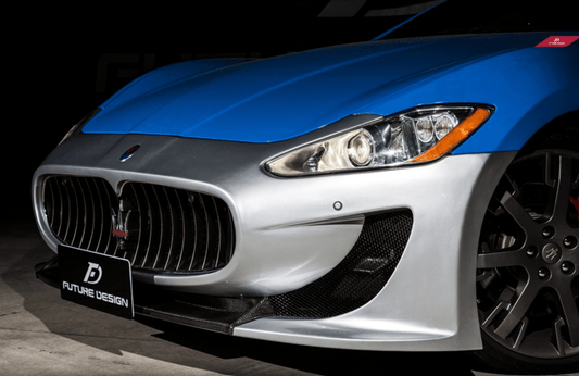 Future Design Carbon Maserati Gran Turismo Partial Carbon Fiber Front Bumper